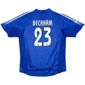 2004-05 Real Madrid Third Shirt Beckham #23 - 6/10 - (L)