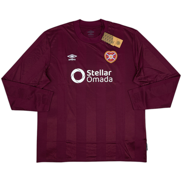 2024-25 Hearts Home L/S Shirt (XXL)