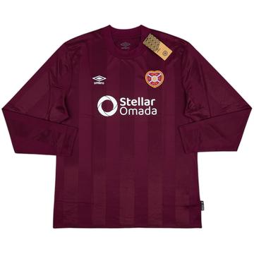 2024-25 Hearts Home L/S Shirt (XL)