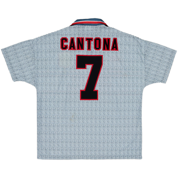 1995-96 Manchester United Away Shirt Cantona #7 - 10/10 - (XL)