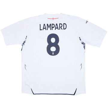 2007-09 England Home Shirt Lampard #8 (XXL)