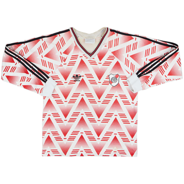 1992-93 River Plate Away L/S Shirt - 6/10 - (M)