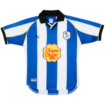 2000-01 Sheffield Wednesday Signed Home Shirt - 7/10 - (L.Boys)