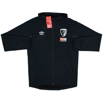 2017-18 Bournemouth Umbro Hooded Rain Jacket (S)