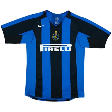 2004-05 Inter Milan Home Shirt - 8/10 - (XL.Boys)
