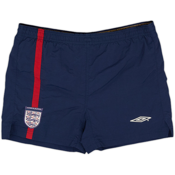 2002-04 England Home Shorts - 4/10 - (M.Boys)