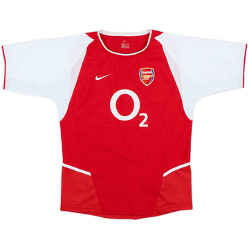 2002-04 Arsenal Home Shirt - 8/10 - (L.Boys)