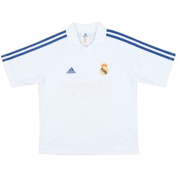 2001 Real Madrid Home Shirt - 4/10 - (M.Boys)