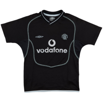 2000-02 Manchester United GK S/S Shirt - 9/10 - (S.Boys)