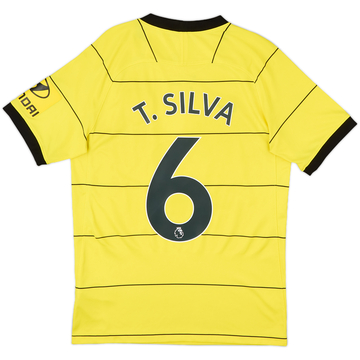 2021-22 Chelsea Away Shirt T.Silva #6 - 9/10 - (S)