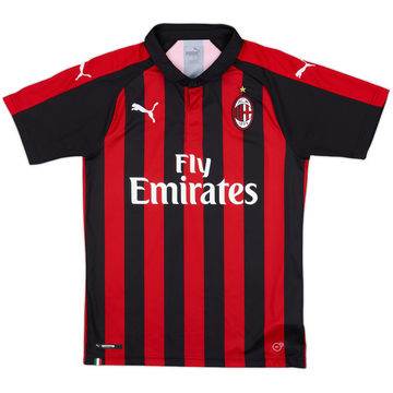 2018-19 AC Milan Home Shirt - 10/10 - (S)