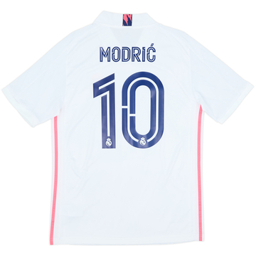 2020-21 Real Madrid Home Shirt Modric #10 - 8/10 - (M)