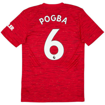 2020-21 Manchester United Home Shirt Pogba #6 - 10/10 - (S)