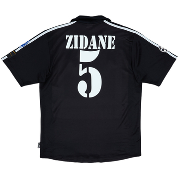 2001 Real Madrid Away Shirt Zidane #5 - 8/10 - (M)