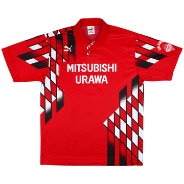 1990-91 Urawa Red Diamonds Home Shirt - 9/10 - (L)