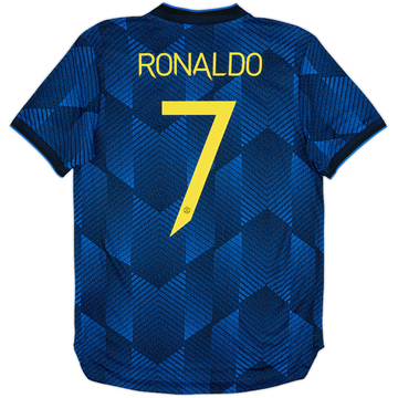 2021-22 Manchester United Authentic Third Shirt Ronaldo #7 - 9/10 - (M)
