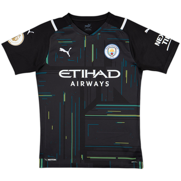 2021-22 Manchester City GK S/S Shirt - 10/10 - (M)