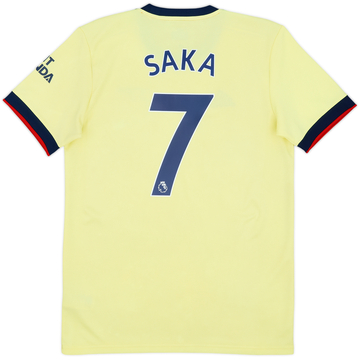 2021-22 Arsenal Away Shirt Saka #7 - 6/10 - (M)