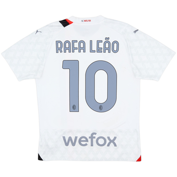 2023-24 AC Milan Away Shirt Rafa Leao #10 - 9/10 - (M)