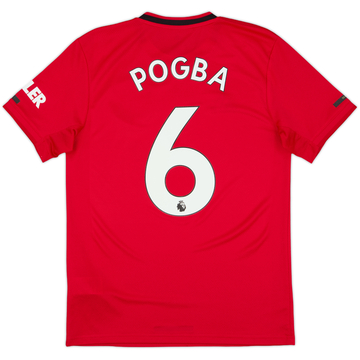 2019-20 Manchester United Home Shirt Pogba #6 - 7/10 - (S)