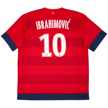 2012-13 Paris Saint-Germain Away Shirt Ibrahimovic #10 - 8/10 - (XL)