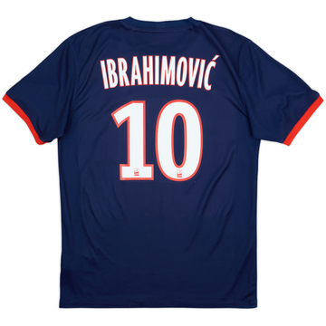 2013-14 Paris Saint-Germain Home Shirt Ibrahimovic #10 - 6/10 - (M)
