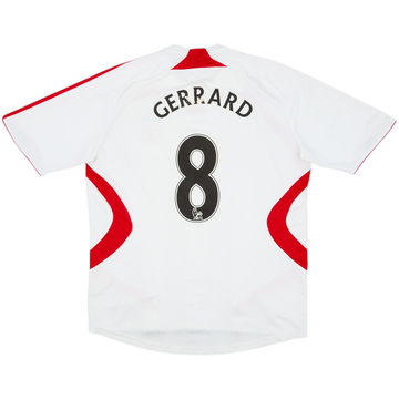 2007-08 Liverpool Away Shirt Gerrard #8 - 5/10 - (L)