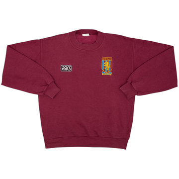 1993-95 Aston Villa Asics Sweat Top - 7/10 - (M)