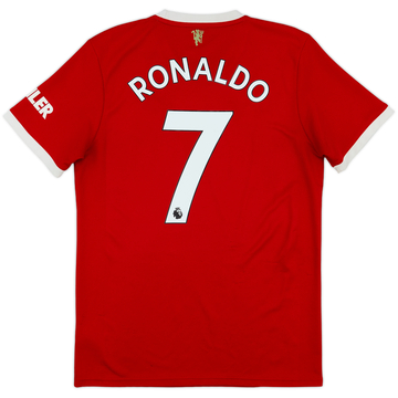 2021-22 Manchester United Home Shirt Ronaldo #7 - 7/10 - (M)