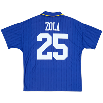 1995-97 Chelsea Home Shirt Zola #25 - 6/10 - (XL)