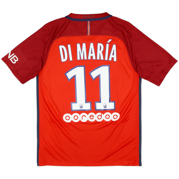 2016-17 Paris Saint-Germain Away Shirt Di Maria #11 - 8/10 - (S)