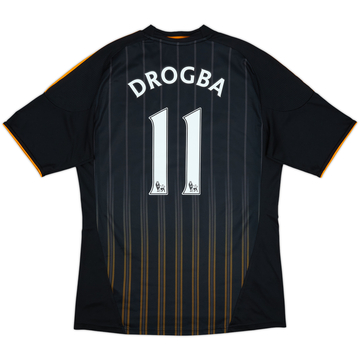 2010-11 Chelsea Away Shirt Drogba #11 - 10/10 - (L)