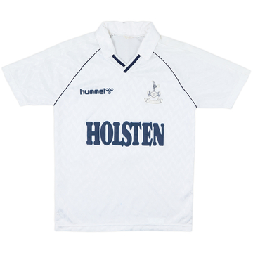 1987-89 Tottenham Home Shirt #8 - 7/10 - (S)