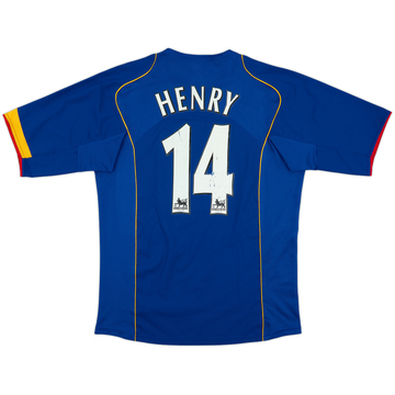 2004-06 Arsenal Away Shirt Henry #14 - 7/10 - (M)