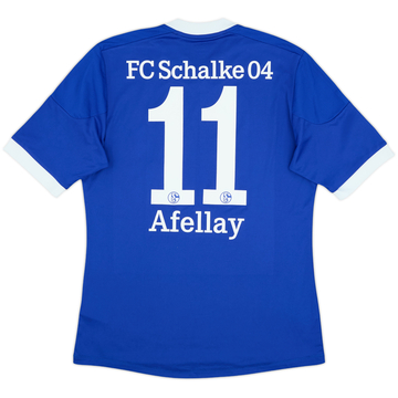 2012-14 Schalke Home Shirt Afellay #11 - 4/10 - (M)