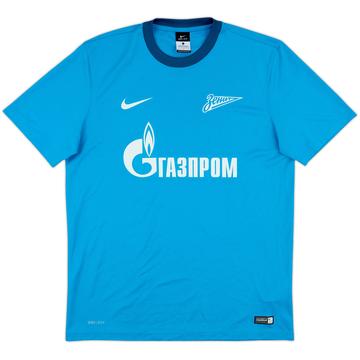 2014-15 Zenit St. Petersburg Basic Home Shirt - 8/10 - (L)