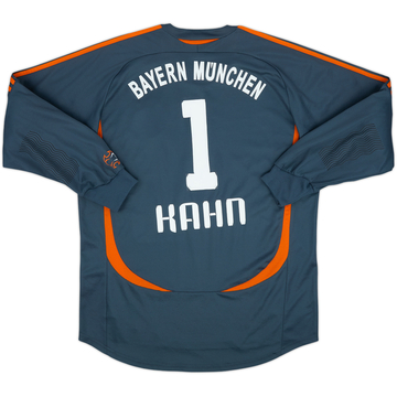 2006-07 Bayern Munich GK Shirt Kahn #1 - 5/10 - (L)