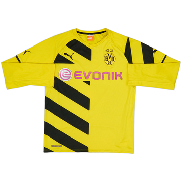 2014-15 Borussia Dortmund Home L/S Shirt #10 - 5/10 - (M)
