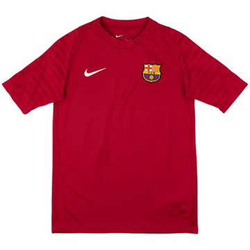 2021-22 Barcelona Nike Training Shirt - 9/10 - (L.Boys)