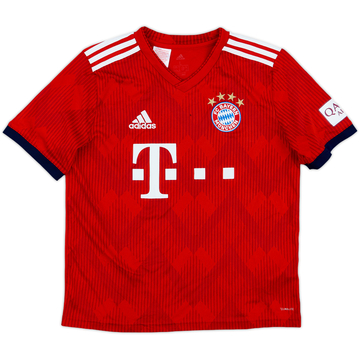 2018-19 Bayern Munich Home Shirt - 8/10 - (L.Boys)