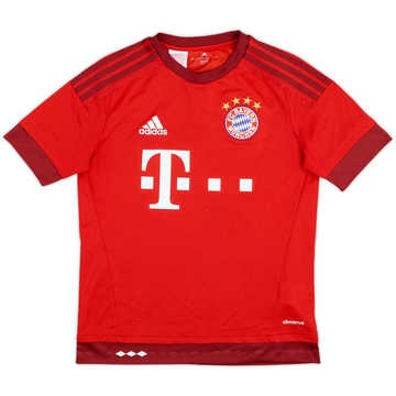 2015-16 Bayern Munich Home Shirt - 6/10 - (L.Boys)