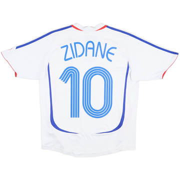 2006 France Away Shirt Zidane #10 - 8/10 - (L.Boys)