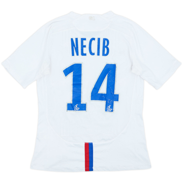 2009-10 Lyon Home Shirt Necib #14 - 4/10 - (S)