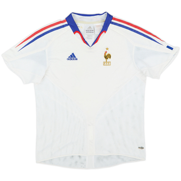 2002-04 France Away Shirt - 5/10 - (M.Boys)
