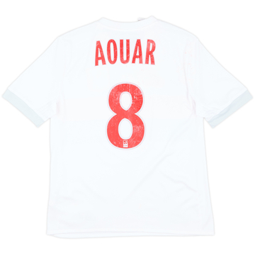 2017-18 Lyon Home Shirt Aouar #8 - 4/10 - (L.Boys)