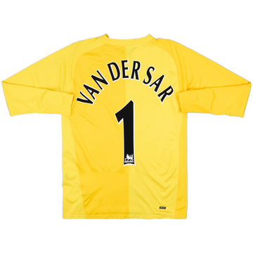 2006-07 Manchester United GK Shirt Van Der Sar #1 - 8/10 - (XL.Boys)