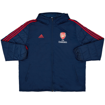 2019-20 Arsenal adidas Padded Bench Coat - 8/10 - (XXL)