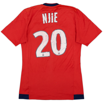 2015-16 Lyon Away Shirt Njie #20 - 3/10 - (S)