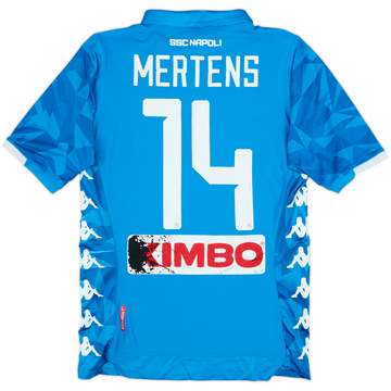 2018-19 Napoli Home Shirt Mertens #14 - 5/10 - (M)