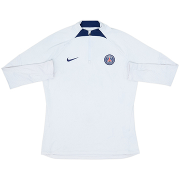 2022-23 Paris Saint-Germain Nike 1/4 Zip Drill Top - 5/10 - (L)